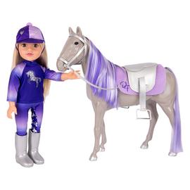 DesignAfriend 18 Inch Dolls Horse & Riding Outfit