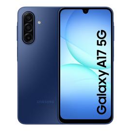 SIM Free Samsung Galaxy A17 5G 128GB AI Mobile Phone - Blue