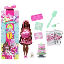 Barbie Party Unboxed Pet Birthday Series Doll & Accessories