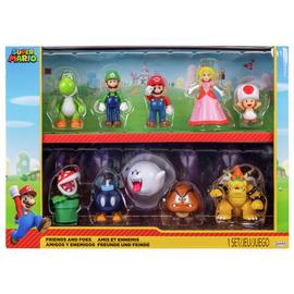 Super Mario 2.5 Inch Friends And Foes Figure Set