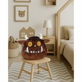 Gruffalo Head Shaped Kids Cushion - 32x32cm