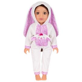 DesignAfriend 18 Inch Flower Bunny Doll Outfit