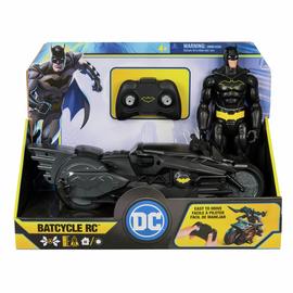 DC Comics Batman RC Batcycle and 12 Inch Batman Figure