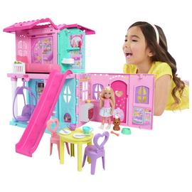 Barbie Chelsea Pop-Up Doll House with Doll & Accessories