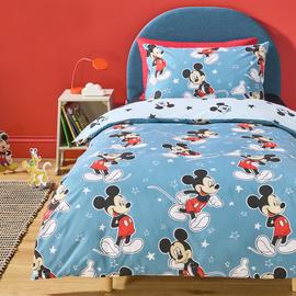 Disney Mickey Mouse Blue Kids Bedding Set