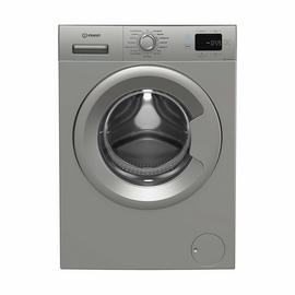 Indesit IP846SPUSH&GOUK 8KG 1400 Spin Washing Machine-Silver