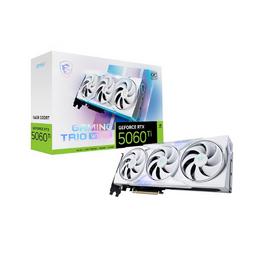 MSI GeForce RTX 5060 16GB Gaming Trio OC White Graphics Card