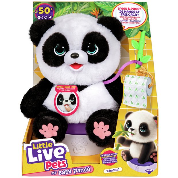 Buy Little Live Pets My Baby Panda ChuChu Teddy bears and soft