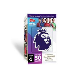 Topps Premier League 2026 Fame 1 Super Tin Trading Cards