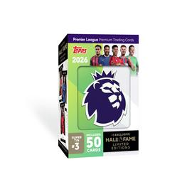 Topps Premier League 2026 Fame Super Tin Trading Cards