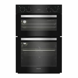 Hotpoint DIH82GB Built In Double Electric Oven - Black