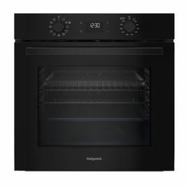 Hotpoint HO458CFBUK Built In Single Electric Oven - Black