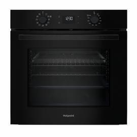 Hotpoint HO458HFBUK Built In Single Electric Oven - Black