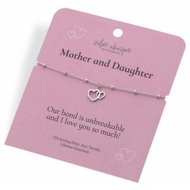 Hot Diamonds Sterling Silver Mother & Daughter Bracelet