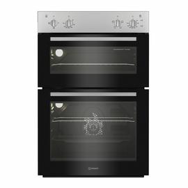 Indesit DII10NS Built In Double Electric Oven - Silver