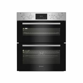 Indesit DUI10DIX Built Under Double Electric Oven - S/Steel