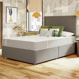 Sealy Pewter Single Divan Bed - Grey