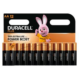 Duracell Plus Power Boost AA Batteries - Pack of 12