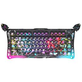 GravaStar Mercury V75 Pro Neon Graffiti Wired Keyboard