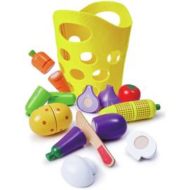 Chad Valley Wooden Veg Set