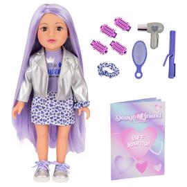 DesignAfriend 18 Inch Rubie Hair Stylist Doll