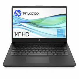 HP 14s-dq3001na 14in  Intel Celeron 4GB 64GB Laptop - Black