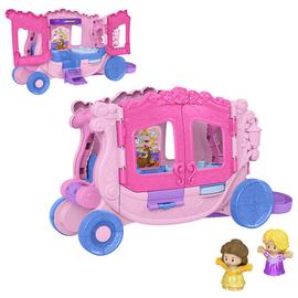 Little People Disney Princess Pull-Along Musical Carriage
