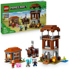 LEGO Minecraft The Pillager Outpost and Ravager Toy 21278