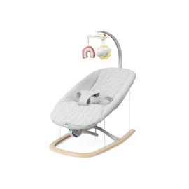 Chicco Zen Wave Rocker Baby Bouncer - Wooden Grey
