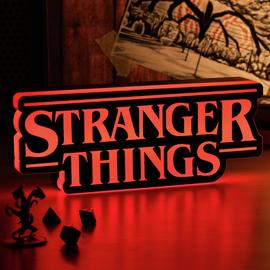 Stranger Things Logo LED Novelty Light - Red & Black