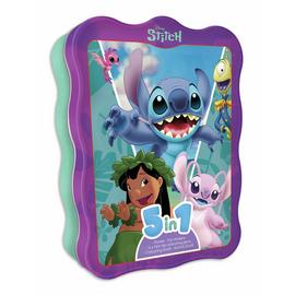 Igloo Books Disney Stitch 5 in 1 Activity Book Tin