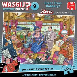 Wasgij Retro Great Train Robbery 1000 Piece Puzzle