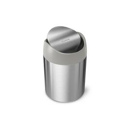 Simplehuman 1.5L Mini Waste Bin - Stainless Steel