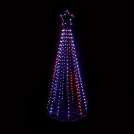 Premier Multi Action Flexibright LEDs Pyramid Christmas Tree