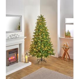 The Tree Company Prelit 320 LEDs Barneswood Christmas Tree