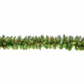 National Tree Prelit 50 LEDs Everyday Christmas Garland