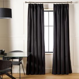 Habitat Blackout Pencil Pleat Curtain