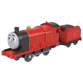 Motorised Classic James Engine, Battery-Powered Toy Train