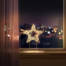 Premier Twinkling 720 LEDs Christmas Table Top Star