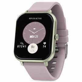Reflex Active Nexus Pink Silicone Strap Calling Smart Watch