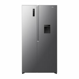 Fridgemaster MS91558DES American Fridge Freezer - Silver