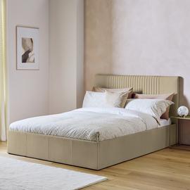 Argos Home Greta Velvet End Lift Ottoman Bed