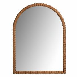Habitat Brown Bobble Wooden Acrh Wall Mirror - 101x76cm
