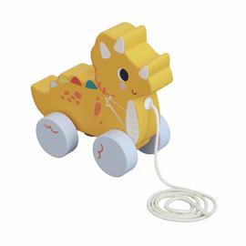 Chad Valley Wooden Push and Pull Dino Toy