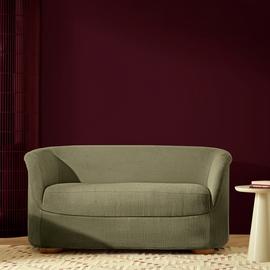 Habitat Nora Fabric 2 Seater Sofa - Green