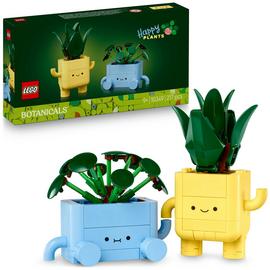 LEGO Botanicals Happy Plants Home Decor Building Set 10349