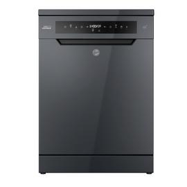 Hoover HF 4A4S3PSA 80 Full Size Dishwasher - Grey