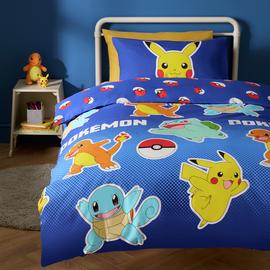Pokemon Powerful Blue Kids Bedding Set