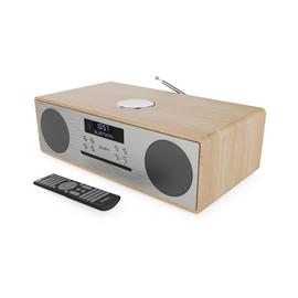 Majority Oakington Music System DAB+/FM Radio - Oak
