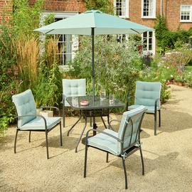 Argos Home Classic 4 Seater Metal Patio Set